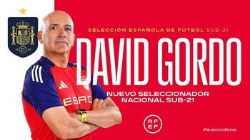 David Gordo, nuevo seleccionador nacional sub-21