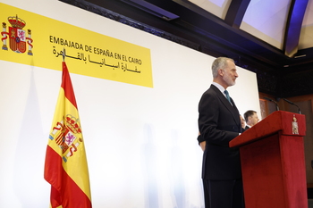 El Rey defiende que la paz no debe ser una 