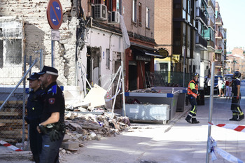 Localizan un segundo muerto en la explosión en Vallecas