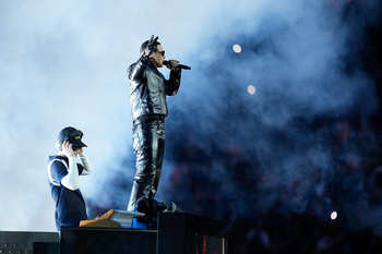Bizarrap y Daddy Yankee revolucionan el Bernabéu