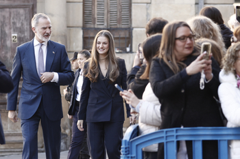 Primera visita oficial de la Princesa Leonor a Navarra