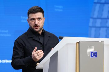 Zelenski exige a la UE destinar los activos rusos a Ucrania