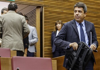 Mazón pide comparecer el martes en la comisión sobre la dana