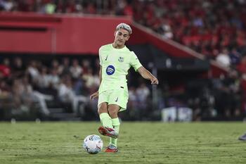 Gavi, baja en el FC Barcelona y en la lista de la selección