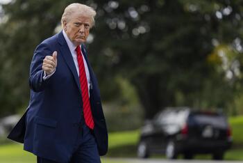 Trump sostiene que Machado aceptó el Nobel en su 