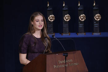 La Princesa Leonor pide respetar a quien piensa diferente