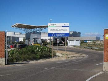 Hallan otro cuerpo en la planta de residuos urbanos de Zaragoza