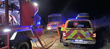 Madrid envía 4 helicópteros al incendio forestal de Aranjuez