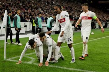 El Celta naufraga en Stuttgart