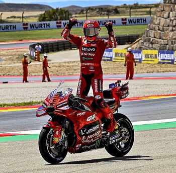 Marc Márquez y su idilio con Motorland