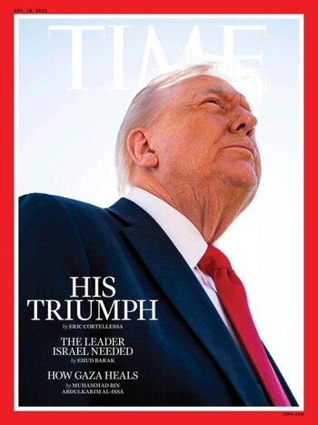 Trump, descontento con su foto en la portada de 'Time'