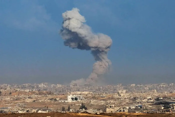 Una milicia llega como 