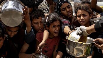 La crisis humanitaria y el hambre como arma