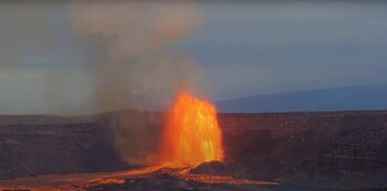 El volcán Kilauea entra en erupción en Hawái