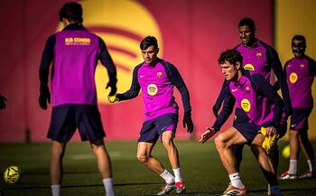 Regreso y parón en el Barça