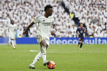 Vinícius busca el gol