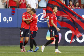 Raúl García e Iker Benito dan la victoria a Osasuna