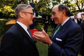Ignacio Galán asiste a la cumbre entre Reino Unido y la UE