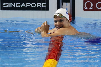 Marchand acapara los focos con un récord del mundo del futuro