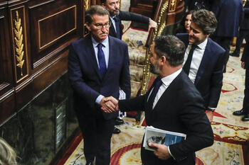 Feijóo mantuvo el domingo una charla 