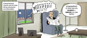 El Real Madrid, denunciado por ruidos