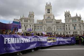 El feminismo clama en toda España por el 'No a la guerra'