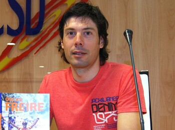 Óscar Freire, condenado por un delito de injurias a su mujer