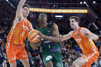 El Unicaja asalta el Roig Arena y el Murcia asegura la Copa