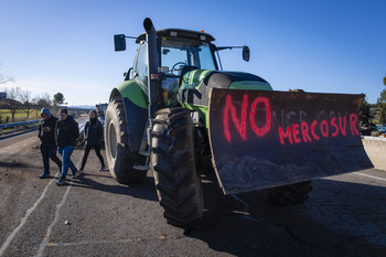 Los agricultores protestan contra el acuerdo UE-Mercosur