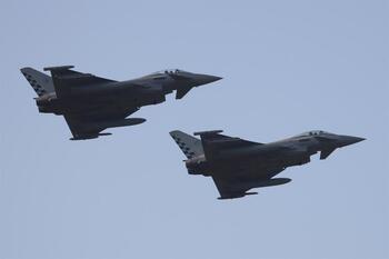 Dos cazas españoles interceptan dos aviones rusos por Lituania