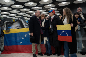 Llegan a Madrid los presos españoles liberados en Venezuela
