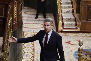 Feijóo, ante Sánchez: 