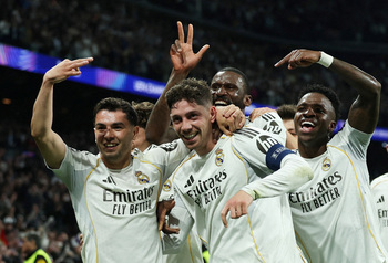 Valverde alza el vuelo del Real Madrid en Champions
