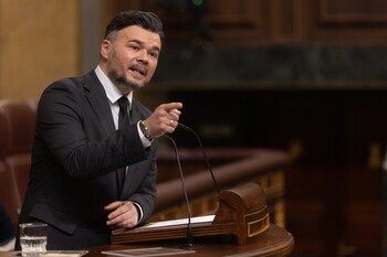 Rufián prepara una gira sobre el futuro de la izquierda