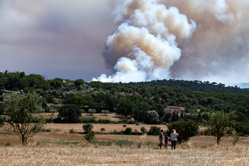 Estabilizado en un 70% el incendio de La Bisbal d'Empordà