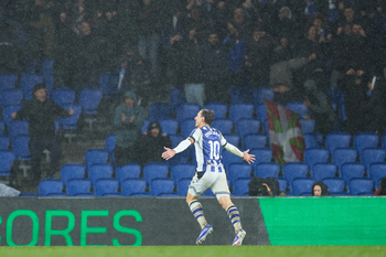 La Real doblega al Celta en una exhibición de Oyarzabal