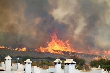 La UE ofrece a España ayuda para el incendio en Los Gallardos