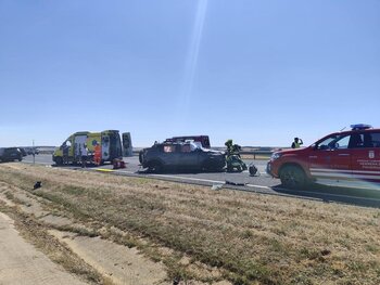 Mueren 4 miembros de una familia en un accidente en Palencia