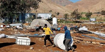Los campos fantasma de Cisjordania