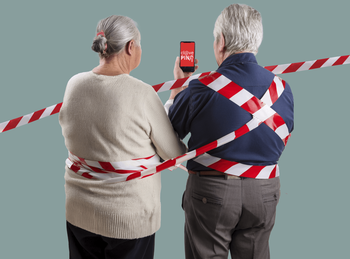 Una barrera digital para la tercera edad