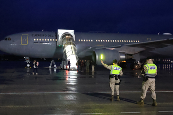 Más de 200 militares evacuados de Irak ya están en España