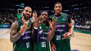 Unicaja remonta al Andorra y el Murcia triunfa en Lugo