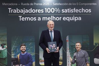 Mercadona gana 1.729 millones de euros en un 2025 