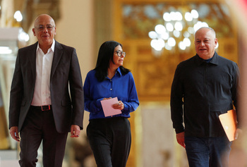 Delcy Rodríguez aboga por la unión nacional en Venezuela