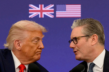 Trump y Starmer hablan del uso de las bases británicas