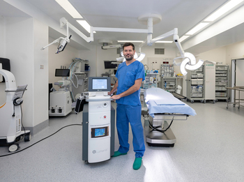 “Somos el único centro de Burgos que usa el láser de tulio