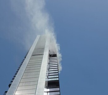 Extinguido el incendio en una de las cuatro torres de Madrid