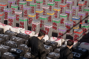 Incautan en Canarias un alijo de 9,9 toneladas de cocaína