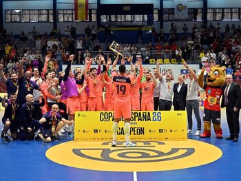 El Barça, campeón único de la Copa de España de balonmano