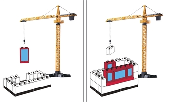 El mecano que automatiza la construcción